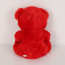 Valentines Red Love Heart Bear Plush Multiple Sizes