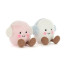 Jellycat Amuseables Toastie Pink and White Marshmallows Soft Stuffed Plush 9cm 3.5inches