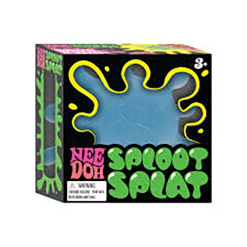 NeeDoh SplootSplat Sensory Squeeze Toy 7.62cm 3inches Blue