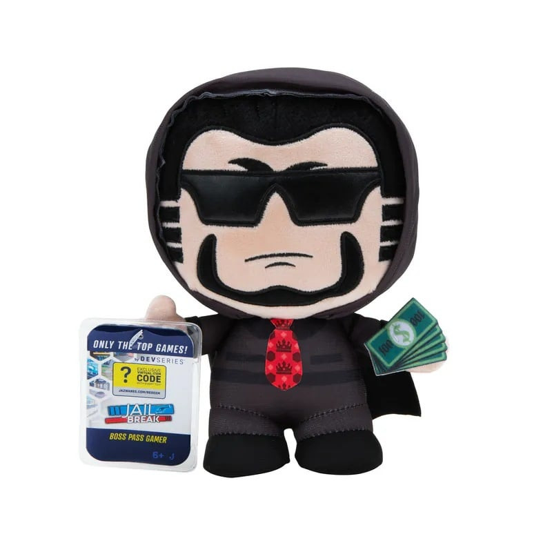 Jailbreak Boss Pass Gamer DevSeries Collector Plush Toy 20cm 7.8inches