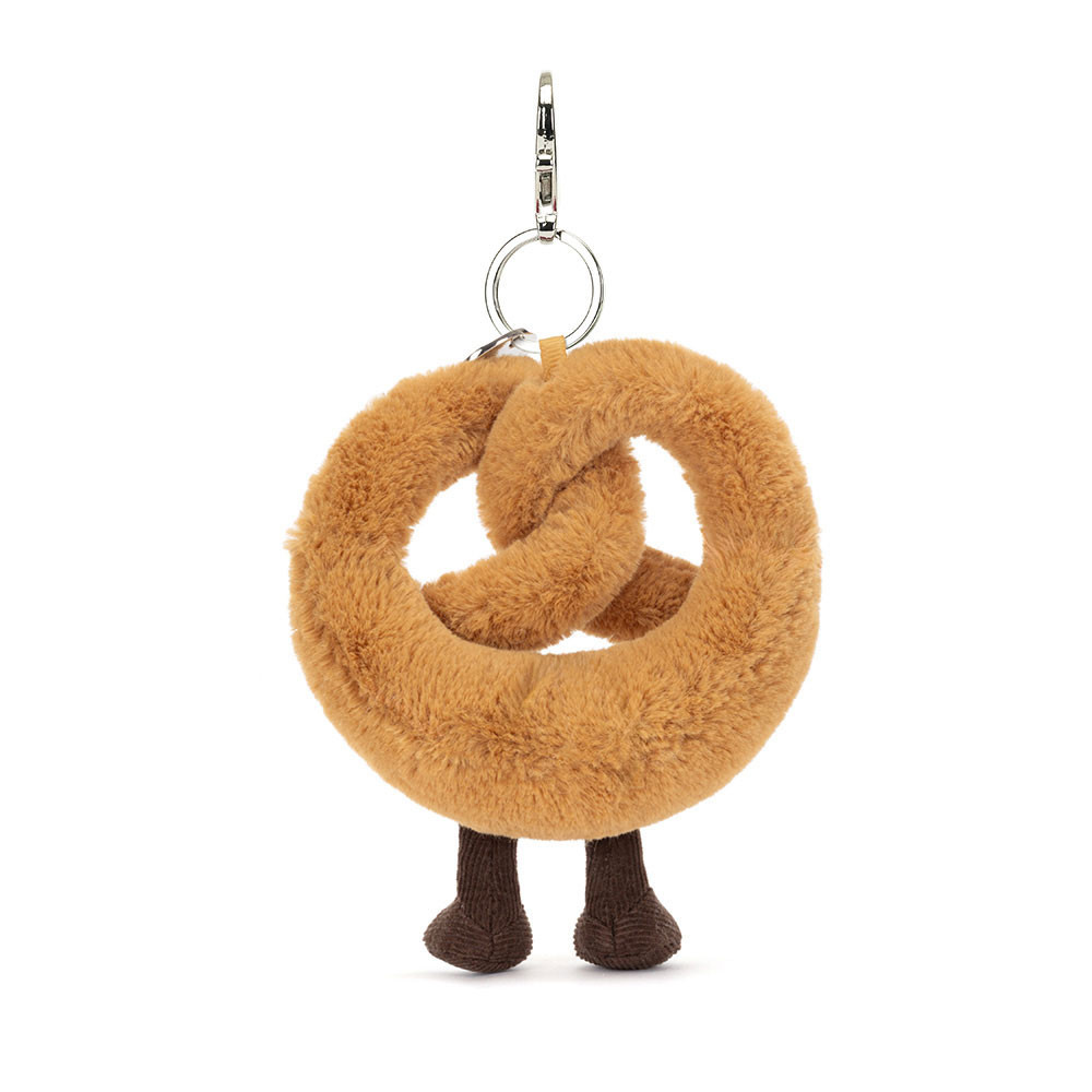 Jellycat Amuseables Pretzel Bag Charm 16cm 6.29inches