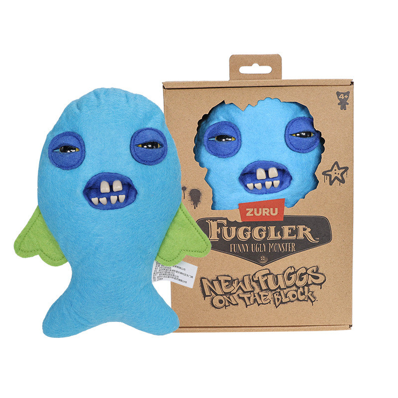 Zuru Fuggler New Fuggs On The Block Edition Cod Father Plush Toy 22cm 8.6inches
