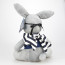 Black Butler Kuroshitsuji Ciel Phantomhive Rabbit Plush Doll - Grey