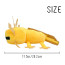 Minecraft Yellow Axolotl Plush Toy