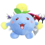 Jumpluff From Pokemon Plush Toy