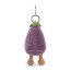 Jellycat Vivacious Vegetable Aubergine Bag Charm 12cm 4.72inches