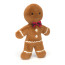Jellycat Jolly Gingerbread Fred Soft Stuffed Plush 20cm 7.8inches