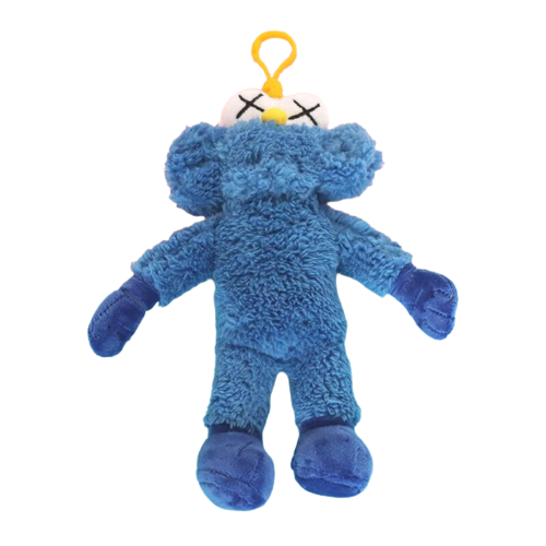 Kaws BFF Blue Keychain Plush Toy