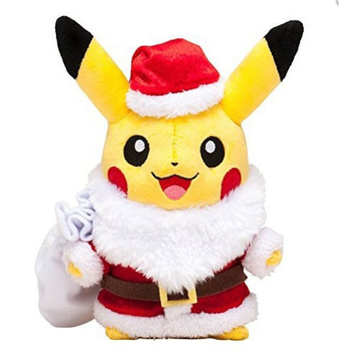 Pikachu Christmas Theme From Pokemon Plush Toy