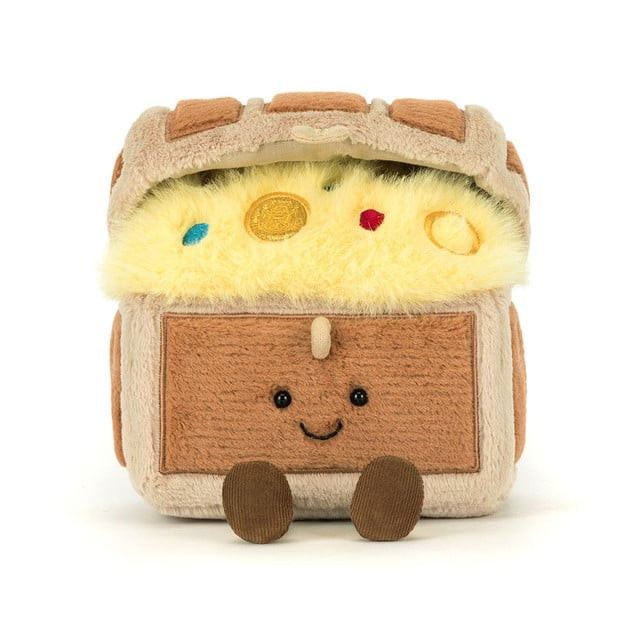 Jellycat Amuseables Treasure Chest 19cm 7.5inches