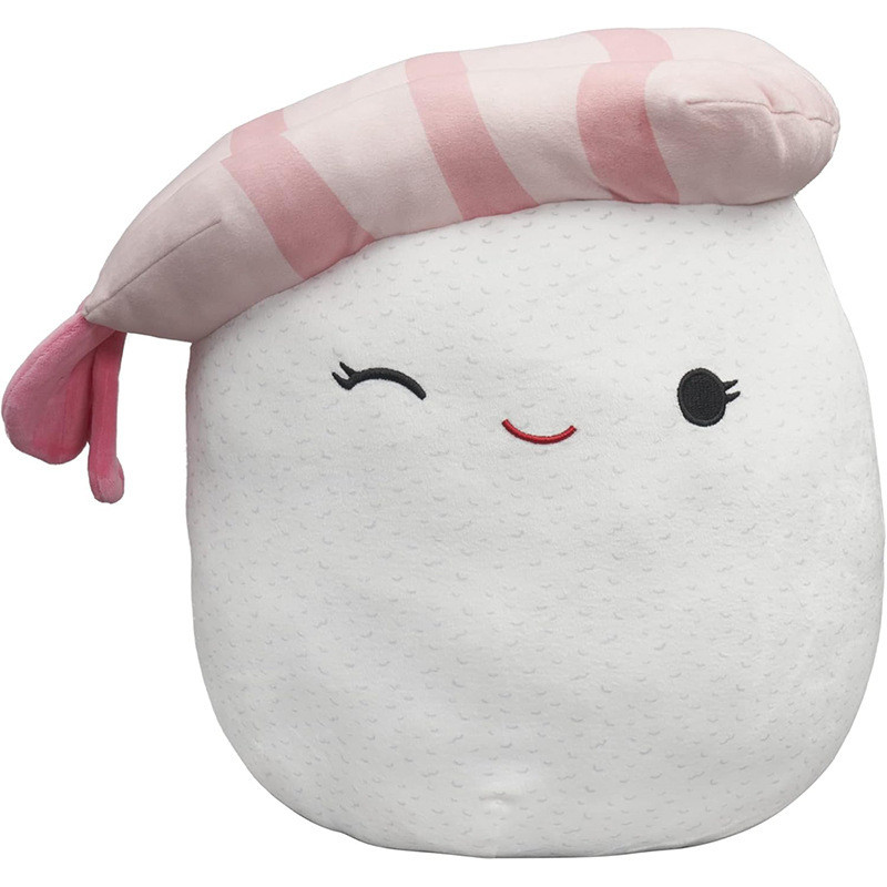 Squishmallows Shrimp Sushi Soft Stuffed Plush 35cm 13.7inches