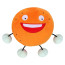 Shovelware Brain Game Orange Plush Toy