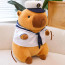 Cute Capybara in Sailor Costume Soft Stuffed Plush Multiple Sizes