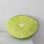 Realistic Fruit Plush Pillow 35cm 13.77inches Lime