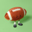 Jellycat Amuseables Sports American Football Soft Stuffed Plush 18cm 7.08inches