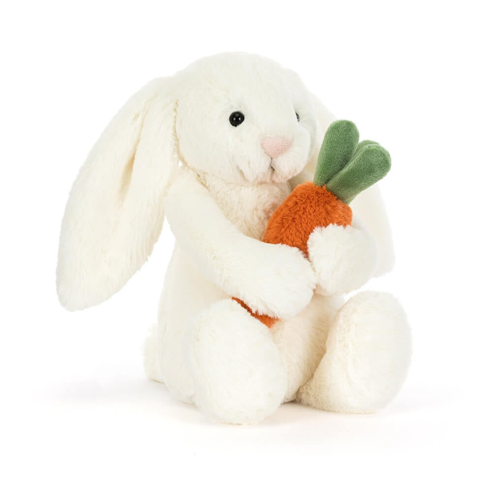 Jellycat Bashful Carrot Bunny Soft Stuffed Plush 18cm 7.08inches