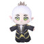 Baldur's Gate 3 Astarion Black Robe Plush Toy 25cm 10inches