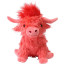 Living Nature Highland Cow Red Plush Toy 25cm 9.8inches