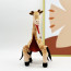 Zoochosis Infected Giraffe Soft Stuffed Plush 28cm 11.02inches