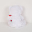 Valentines White Love Heart Bear Plush Multiple Sizes